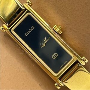 Vintage gold Gucci 1500 watch